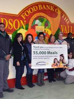 Central Hudson Workers Donate 55,000 Meals To Food Bank Of Hudson Valley