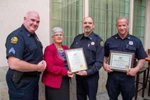 Greenwich Police Officer Honored For His Work To Keep The Community Safe