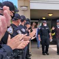 Colleagues, Others Cheer Recovery Of PAPD Officer Critically Injured By Drunk Driver
