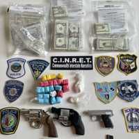 Duo Charged After Heroin, Cocaine, Weapons, Cash Seized In Pittsfield Bust