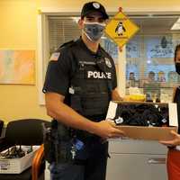COVID-19: Glen Rock PBA Donates 1,500 Masks To Borough Schoolchildren