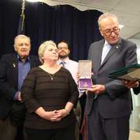 Family Receives Purple Heart Found In Central Nyack
