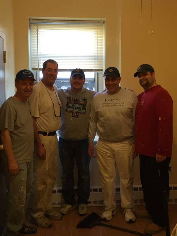 Norwalk Knights Of Columbus Bring Paint Brushes, Smiles To Malta House