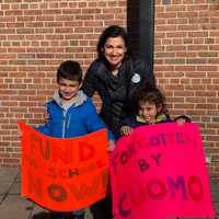 <p>Ossining schoolchildren have been drawing photos and writing letters to Gov. Andrew Cuomo to ask for more state funding of their schools.</p>