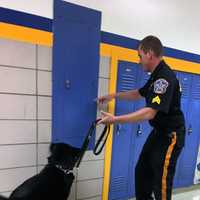 <p>Bergen County Sheriff&#x27;s K-9 Officer Matt Ryan and Blitz.</p>