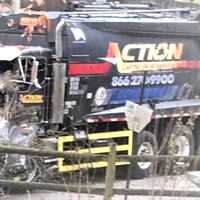 Garbage Truck, SUV With Kids Inside Collide In Alpine