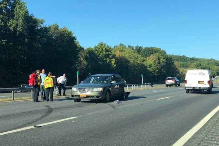 Two-Vehicle I-684 Crash Causes Gridlock During Evening Commute