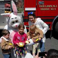 Easter Bunny Returns To Fair Lawn With Fire Co. 3