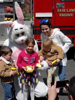 Easter Bunny Returns To Fair Lawn With Fire Co. 3