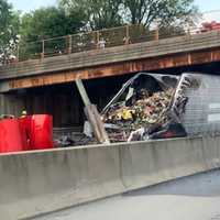 <p>A look at the crash scene.</p>