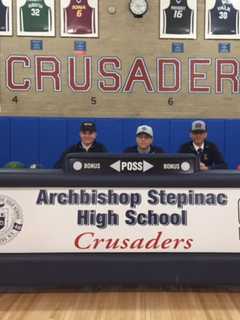Archbishop Stepinac Baseball Stars Announce College Team Choices