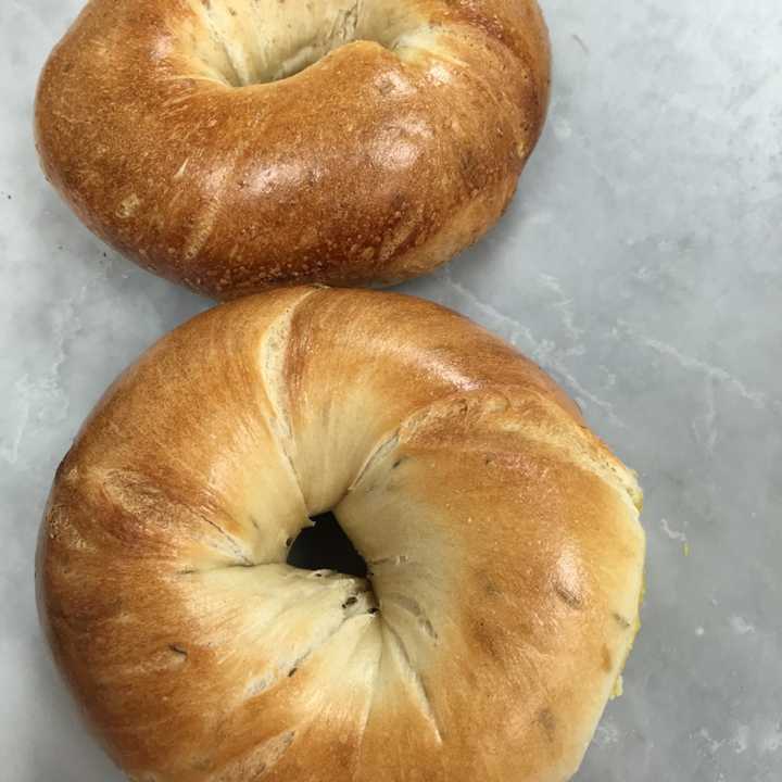 Nyack Hot Bagels is known for its hand-rolled bagels.