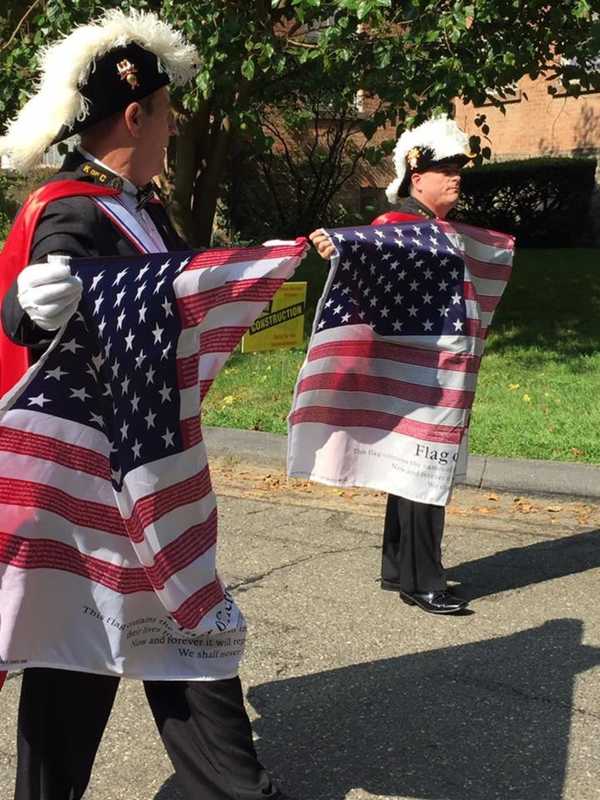 Norwalk Knights Of Columbus Remember Those Lost On 9/11 At Outdoor Mass