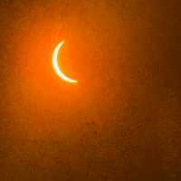 <p>A view of the eclipse from Worcester.&nbsp;</p>