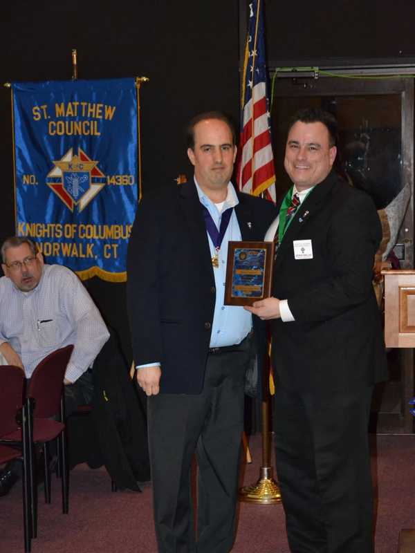 Norwalk Knights Of Columbus Honors Members For Year Of Achievements
