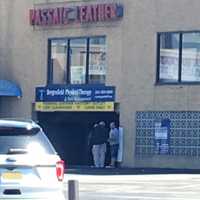 <p>Investigators were concentrated in the area of a Portland Avenue parking lot behind a string of South Washington Avenue businesses across from the Roy W. Brown Middle School.</p>