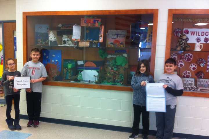 East Rutherford Fourth-Graders Participate In Ecosystem Project