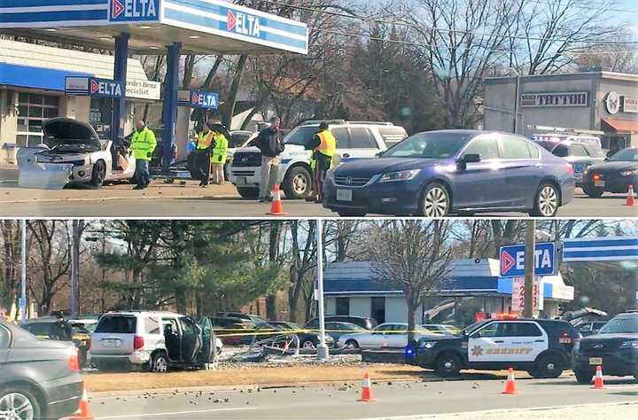 At the Delta gas station on northbound Route 23 in Wayne on Tuesday.