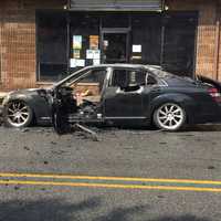 PHOTOS: No One Hurt In Hawthorne Sedan Explosion