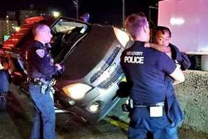 HEROES: Port Authority PD, Tunnel And Bridge Agents Rescue Dangling Baby In GWB SUV Crash