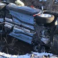 Allendale Rescuers Free Nurse After Jeep Tumbles Down Embankment