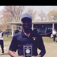 <p>Laurent Span is one of the top players leading Cresskill Cougars varsity golf team this year.</p>