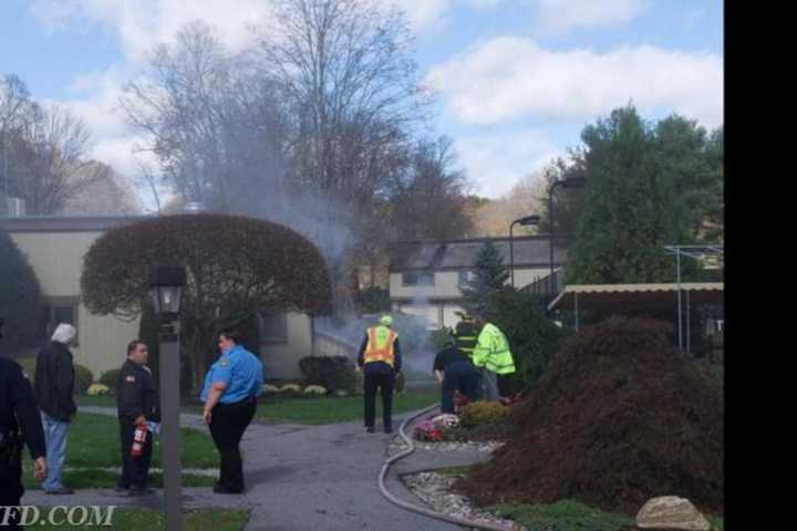 Heritage Hills Fire Heavily Damages One Building, Sends Two To Hospital