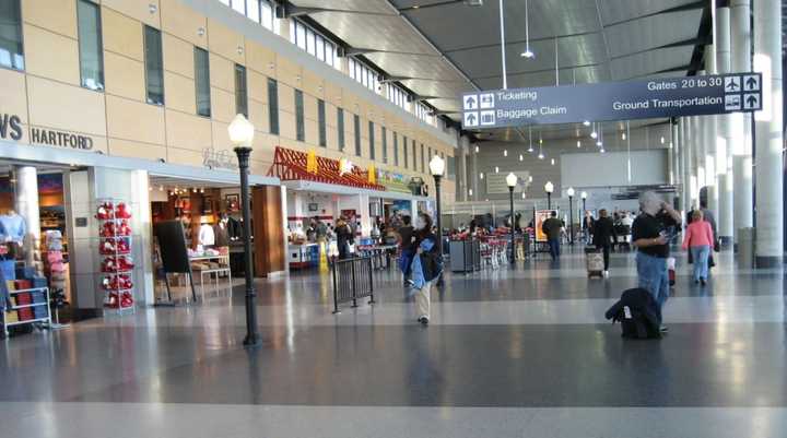 Taking a COVID-19 test after deplaning could become part of the every-day travel routine at Bradley International Airport.