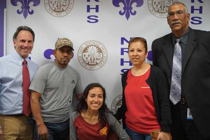New Rochelle Track Star Huerta Commits To St. Thomas Aquinas College