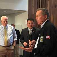 Crowd Cheers As Kasich Brings Presidential Campaign To SHU In Fairfield