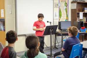 Clarkstown Link Students Celebrate Authors