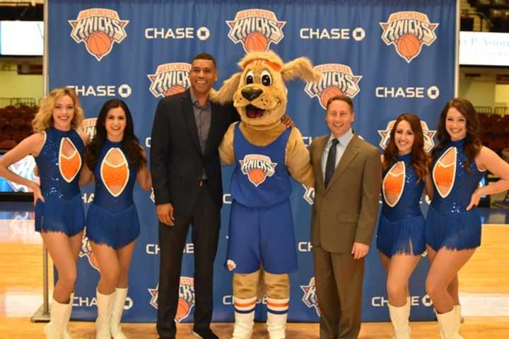 Astorino Welcomes 'Hudson,' Westchester Knicks' New Mascot