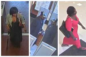 Know Them? Three Wanted For Ripping Off Woman's Wallet In Westbury, Police Say