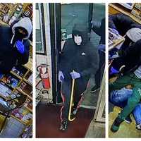 <p>Some of the suspects in an armed robbery and assault.</p>