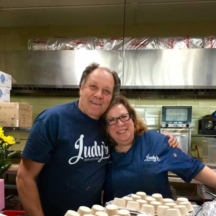 David Roll and Judith Roll are shown at Judy&#x27;s Bar + Kitchen at 927 High Ridge Road in Stamford.