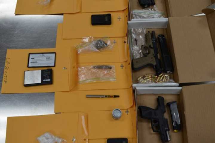 Police: Loaded Handguns, Ammunition, Cocaine, $1,500 Cash Seized At Capital City Mall
