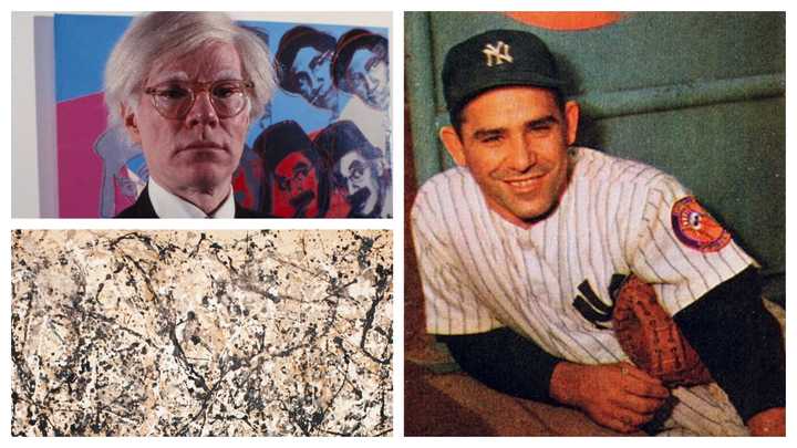 Federal authorities say the Lackawanna nine stole paintings by Andy Warhol and Jackson Pollock as well as Yogi Berra&#x27;s World Series rings, among other items.