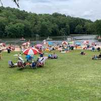 <p>Mt. Gretna Lake and Beach.</p>