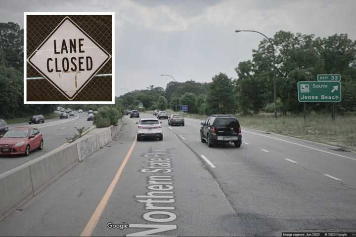 All lanes of the Nothern State Parkway in Westbury will be closed overnight starting on Monday, Oct. 23, transportation officials announced.&nbsp;