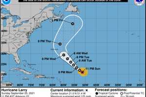 'Lumbering' Larry Looks Like He'll Be Losing Steam, Hurricane Center Reports