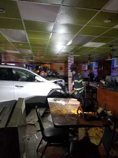 PHOTOS: Car Careens Through Morris County Restaurant