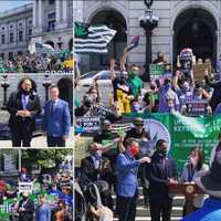 'Joyous Occasion' Says PA Lt. Gov. John Fetterman At Capitol Rally For Legalizing Marijuana