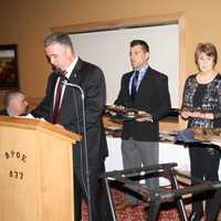 <p>Haverstraw Elks Lodge #877 honors police in Rockland at the recent dinner</p>