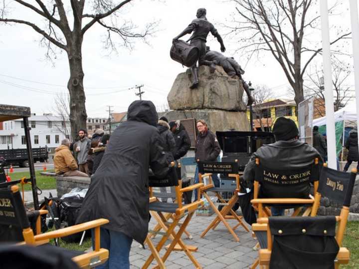 Law &amp; Order SVU filmed in various locations in Fort Lee, New Jersey. Photo Credit: Donna Brennan of the Fort Lee Film Commission