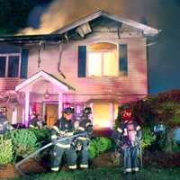 <p>The fire ignited out back of the Blueridge Road home in Lodi and spread quickly.</p>