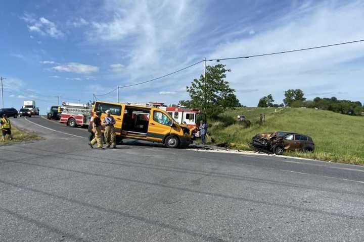 Students Taken To Hospital Following Bus Crash In Lebanon