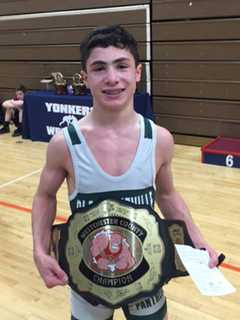 Pleasantville Wrestler Wins Gold