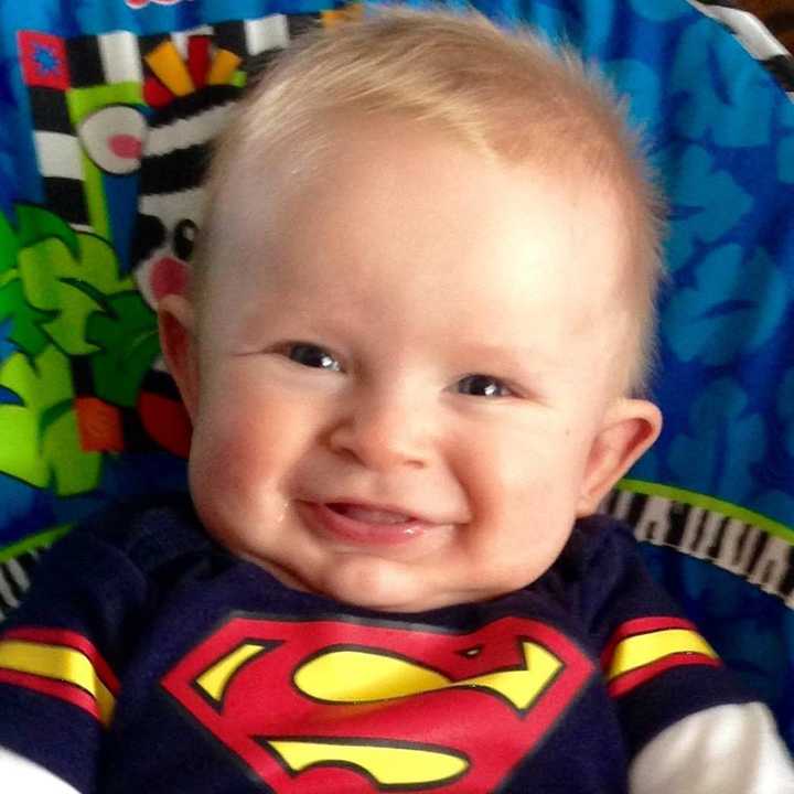 Liam Springler, 9 months, battles a rare form of eye cancer.