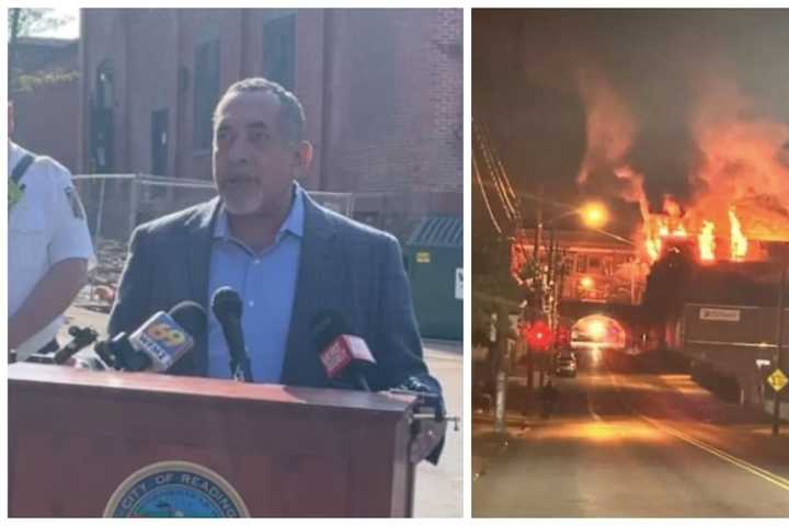 Structural Issues A Factor In Cleanup Of Lincoln Chemical Fire Site, Says Reading Mayor