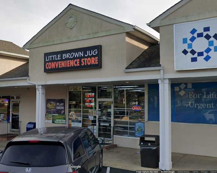 The&nbsp;Little Brown Jug convenience store on Route 33 in Neptune City, NJ.